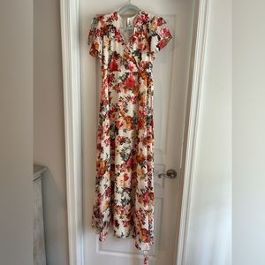 Pinkblush Maternity size M maxi dress